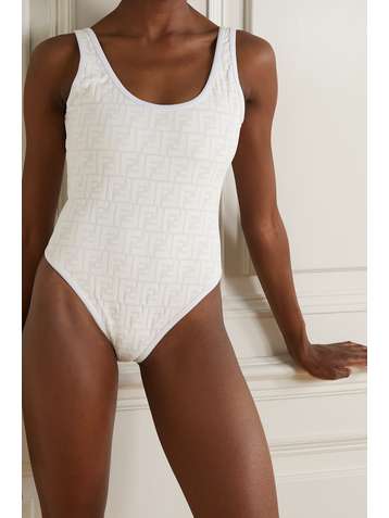 FENDI Embossed swimsuit