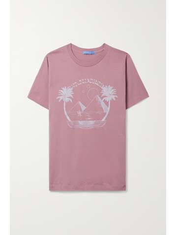 PARADISED + NET SUSTAIN printed cotton-jersey T-shirt