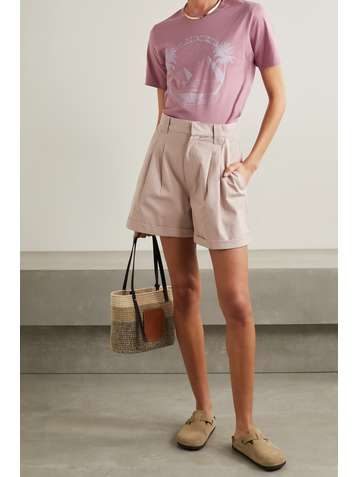 PARADISED + NET SUSTAIN printed cotton-jersey T-shirt