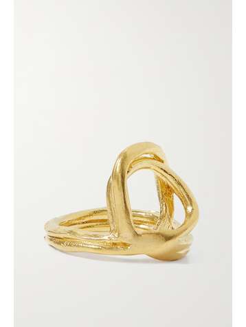 ALIGHIERI The Lia gold-plated ring