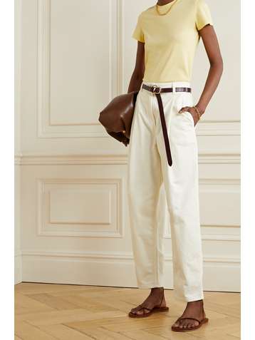 VINCE T-shirt en jersey de coton Pima