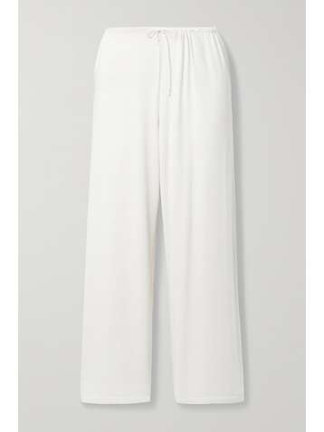 VINCE Pantalon large en mailles stretch