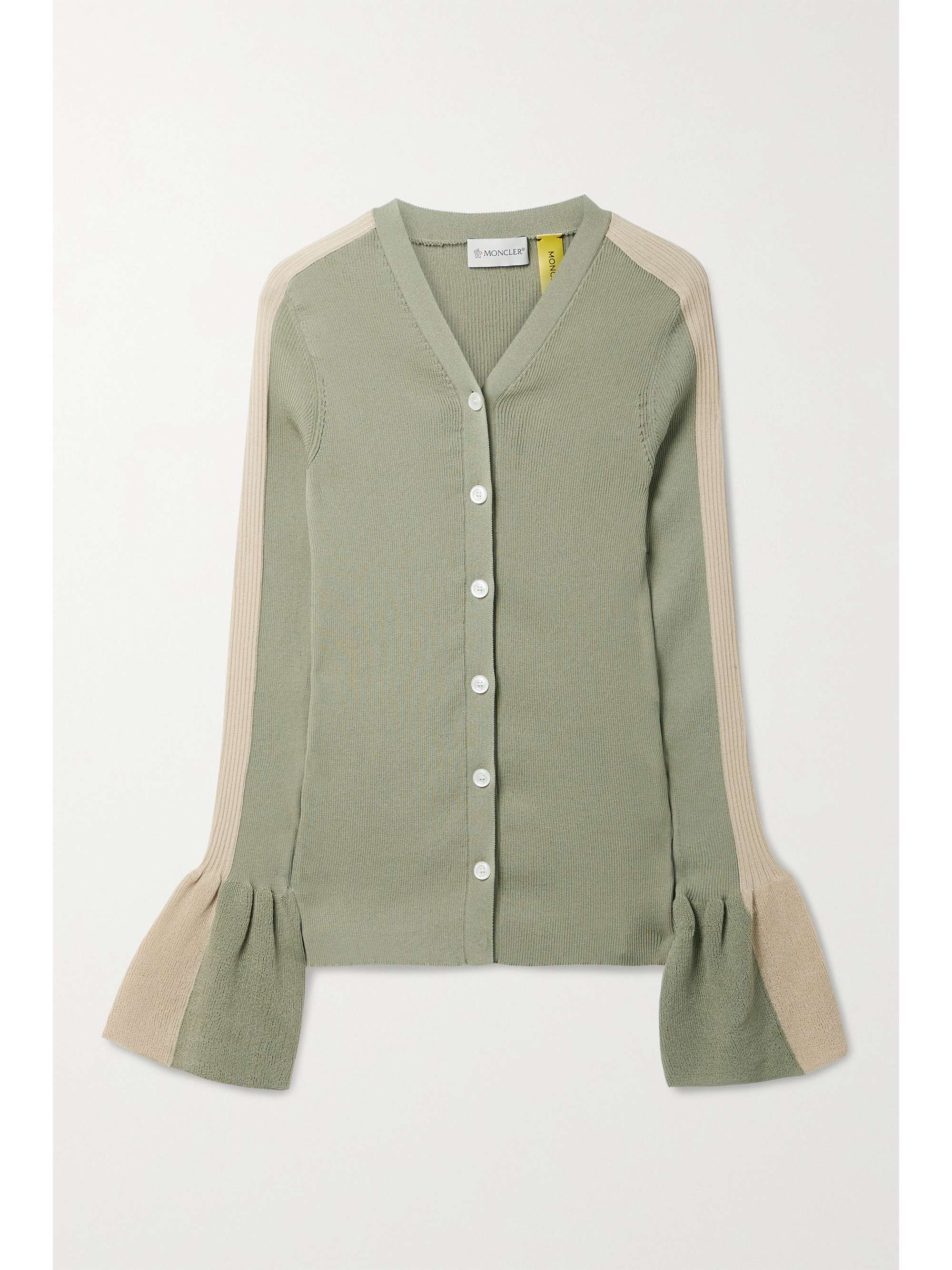 Army green +2 Moncler 1952 two-tone 