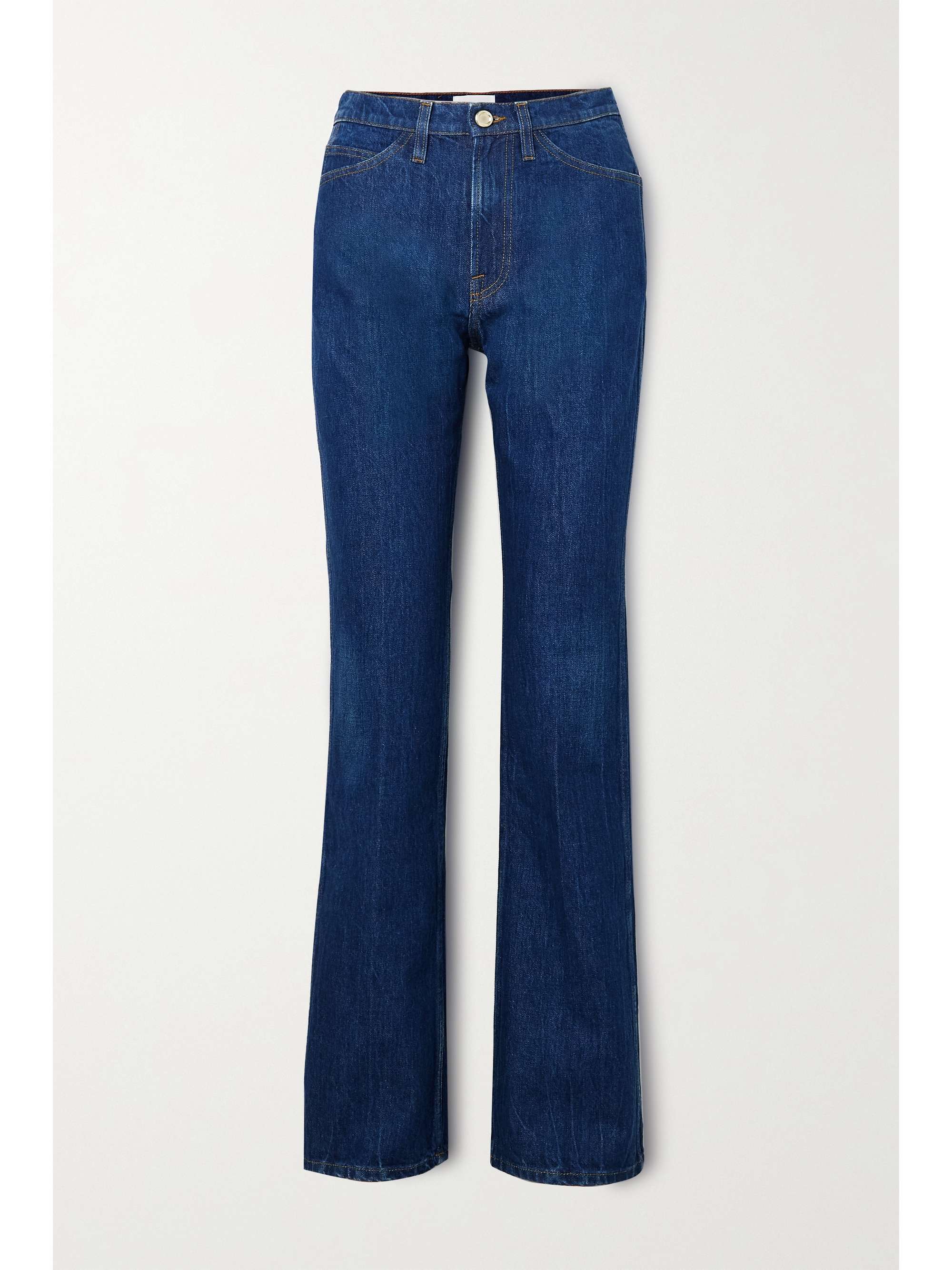 Mid denim Le Italien high-rise flared 