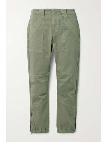 FRAME Pantalon fuselé en serge de coton stretch