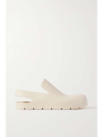 BOTTEGA VENETA Puddle Slingback-Schuhe aus Gummi