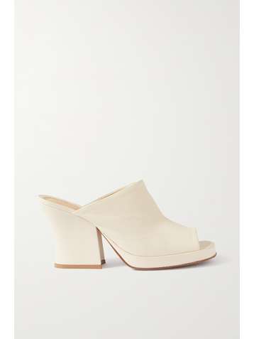 BOTTEGA VENETA Leather mules