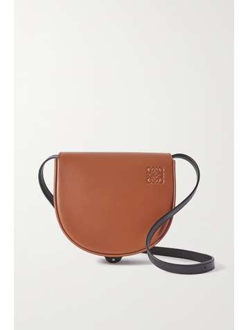 LOEWE Heel Duo two-tone leather shoulder bag