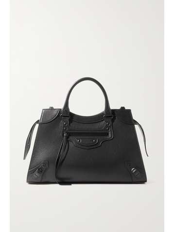 BALENCIAGA Neo Classic City mittelgroße Tote aus strukturiertem Leder