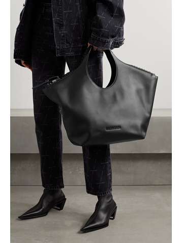 BALENCIAGA Megazip medium leather tote