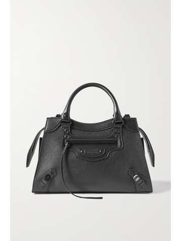 BALENCIAGA Sac à main en cuir texturé Neo Classic City Small
