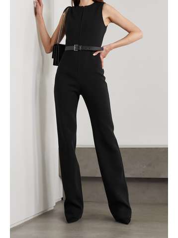 SAINT LAURENT Combi-pantalon en laine mélangée