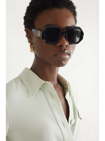 LOEWE Octagon-frame acetate sunglasses