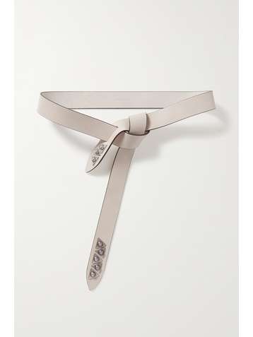 ISABEL MARANT Ceinture en cuir à ornements Letri
