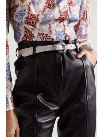 ISABEL MARANT Ceinture en cuir à ornements Temoia