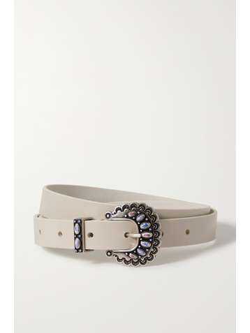 ISABEL MARANT Ceinture en cuir à ornements Temoia