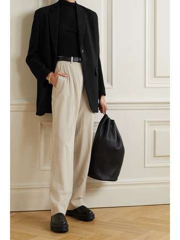THE ROW Obine crepe blazer