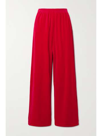 BALENCIAGA Jogginghose aus Velours aus einer Baumwollmischung