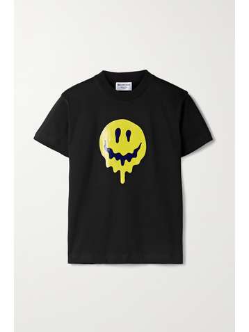 BALENCIAGA T-Shirt aus Baumwoll-Jersey mit Print