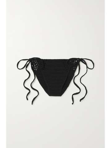 CULT GAIA Dylan crocheted cotton bikini briefs