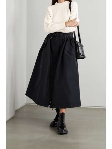 ALEXANDER MCQUEEN Cutout wool-blend sweater
