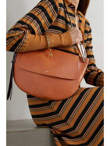 CHLOÉ Kiss Schultertasche aus Leder