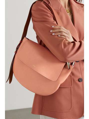 CHLOÉ Kiss Schultertasche aus Leder