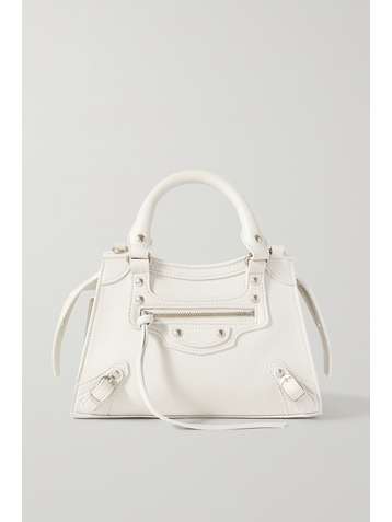 BALENCIAGA Neo Classic City mini Tote aus strukturiertem Leder