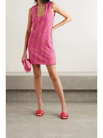 BOTTEGA VENETA Bouclé mini dress