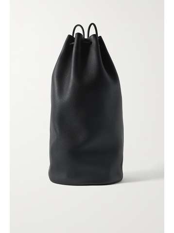 THE ROW Massimo textured-leather backpack