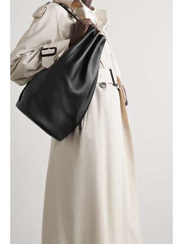 THE ROW Massimo textured-leather backpack