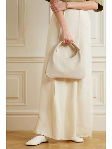 THE ROW Everyday Schultertasche aus strukturiertem Leder