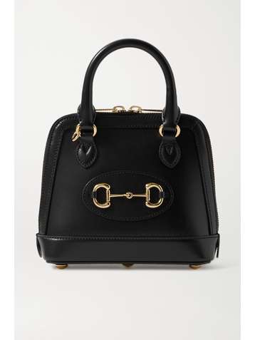 GUCCI + NET SUSTAIN Horsebit 1955 mini leather tote