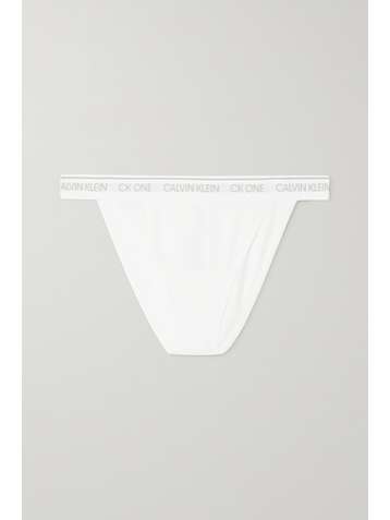 CALVIN KLEIN Culotte en jersey de coton mélangé CK One