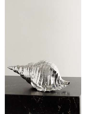 BUCCELLATI Medium silver and shell ornament