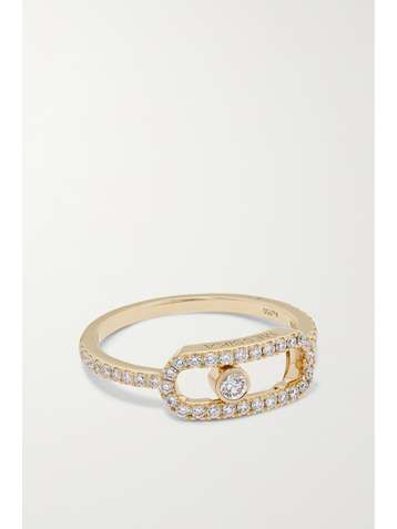 MESSIKA Move Uno 18-karat gold diamond ring