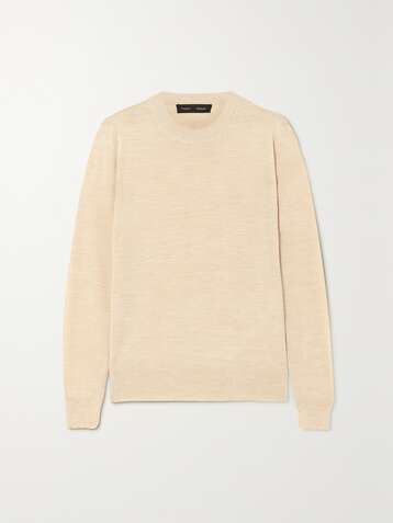 PROENZA SCHOULER Pull en laine mérinos à broderies
