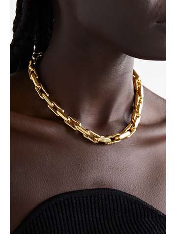 LAUREN RUBINSKI Medium 14-karat gold diamond necklace