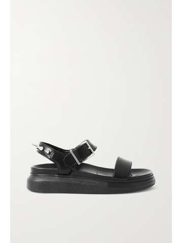 ALEXANDER MCQUEEN Spiked leather sandals