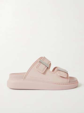 ALEXANDER MCQUEEN Rubber exaggerated-sole sandals