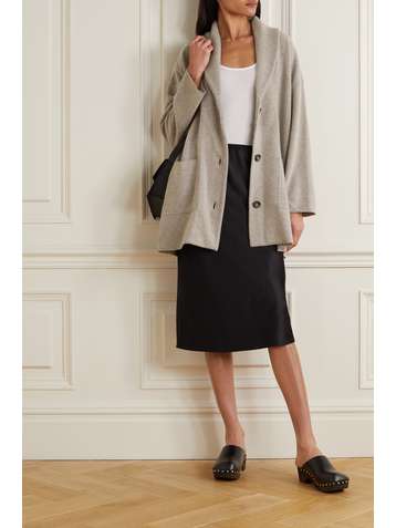 JAMES PERSE Wool and cashmere-blend cardigan
