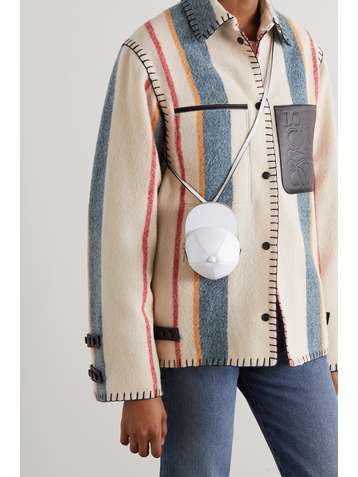 JW ANDERSON Nano Cap leather shoulder bag
