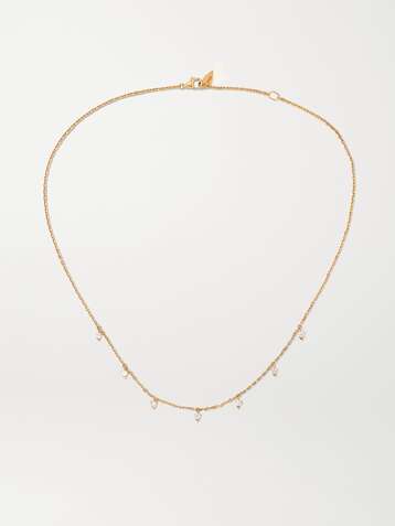 PIAGET Sunlight 18-karat rose gold diamond necklace