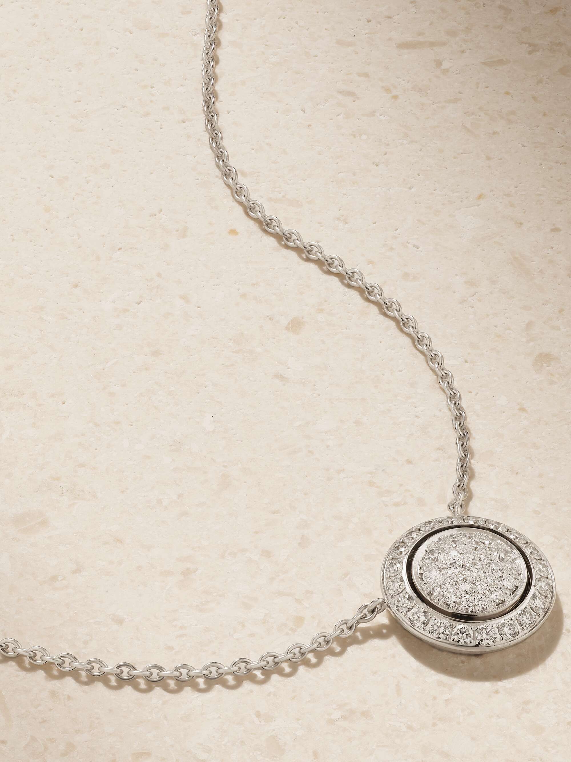 PIAGET Possession 18-karat white gold diamond necklace