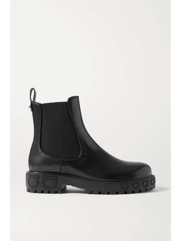 SALVATORE FERRAGAMO Bottines chelsea en cuir Varsi