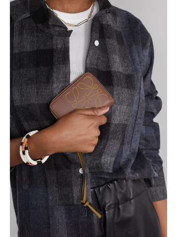 LOEWE Portefeuille en cuir gaufré