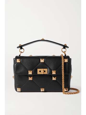 VALENTINO Valentino Garavani Roman Stud quilted leather shoulder bag