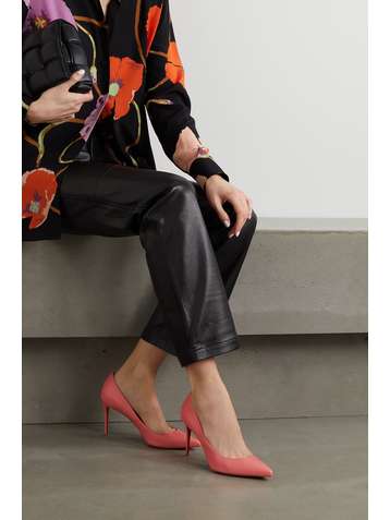 CHRISTIAN LOUBOUTIN Kate 85 leather pumps
