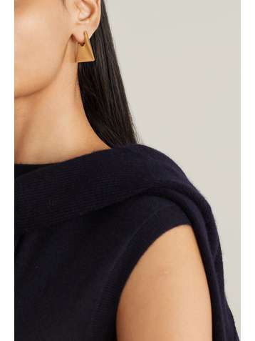 BOTTEGA VENETA Gold-plated earrings