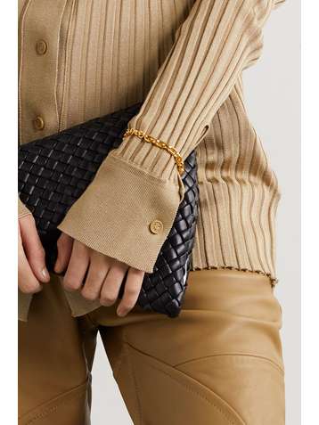 BOTTEGA VENETA Bracelet en plaqué or